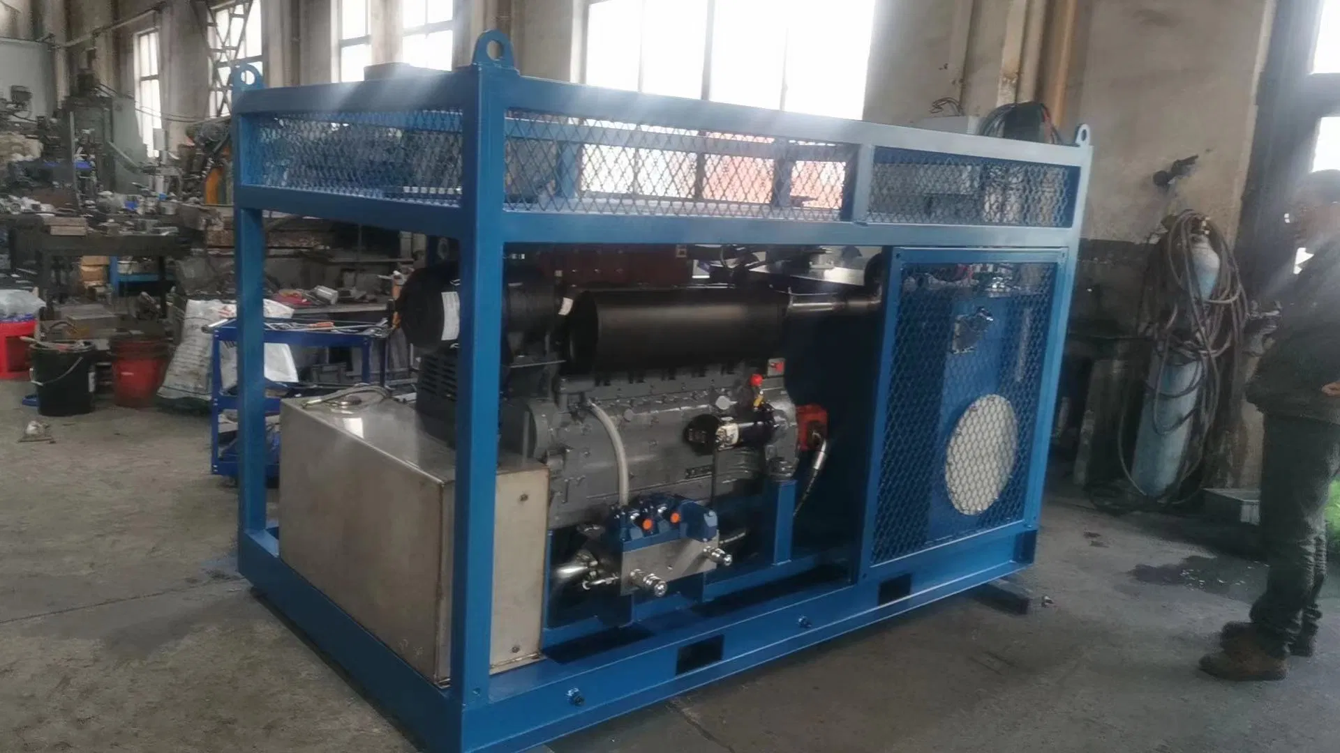Factory Design API Gasoline Engine Diesel Engine and Electric Start High Quality High Stability 3 Phase Hydraulic Motor System Hydraulic Power Units/Station