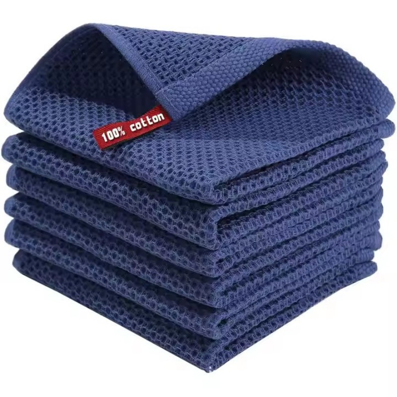 Wholesale Sets Soft Absorbent Quick Drying Honeycomb Dish Towel