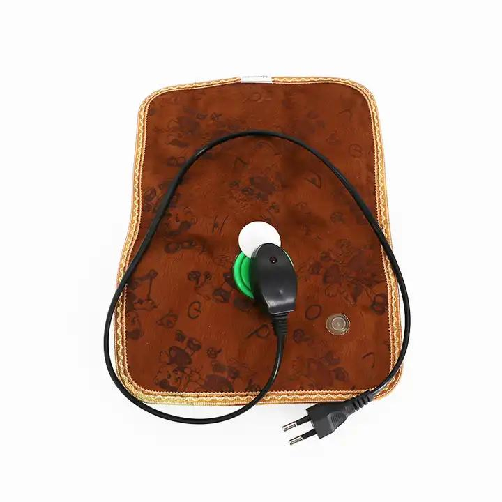 Rechargeable Mercerized Explosive-Proof Bottle 1L 2L Covered Electric Rubber Silicone Hot Water Bag with Fleece Cover