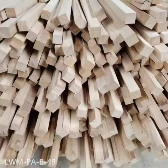 Custom High Quality Paulownia Solid Wood Chamfer Strips From Hengyu Woods Paulownia Wood