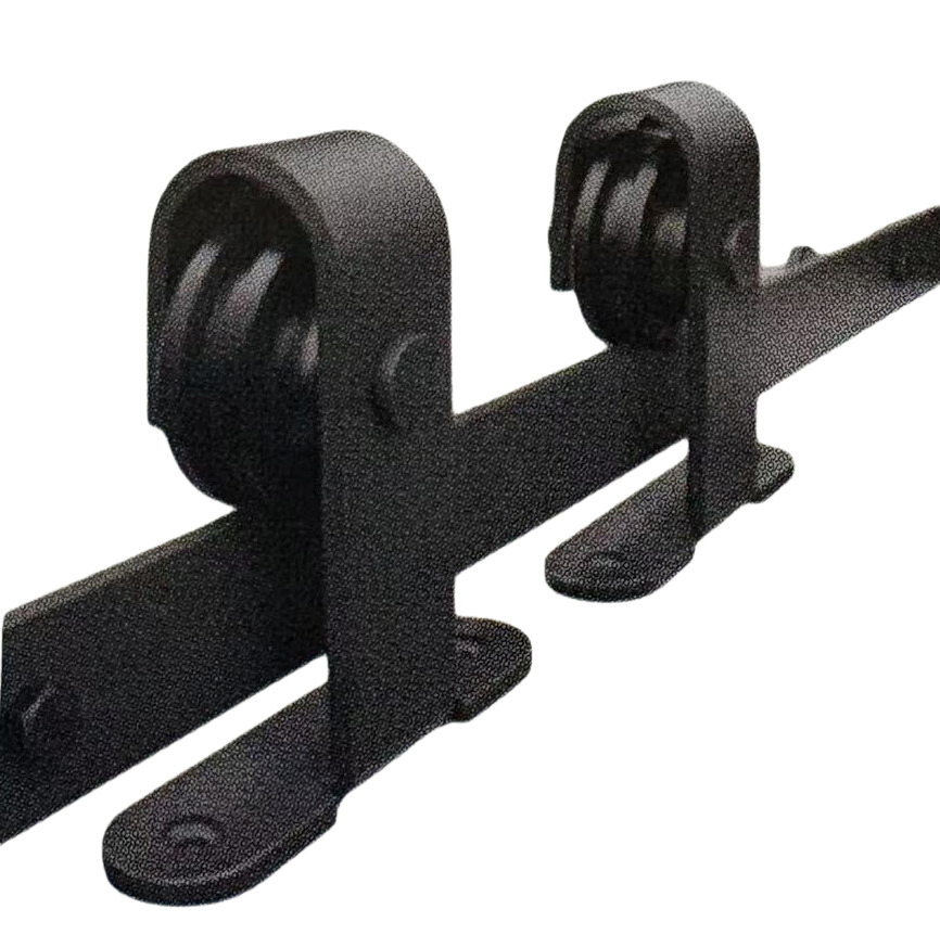OEM Barn Door Hardware for Furniture with Carbon Stainless Material