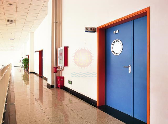 Heavy-Duty Fireproof Security Door with Premium Stainless Steel Finish