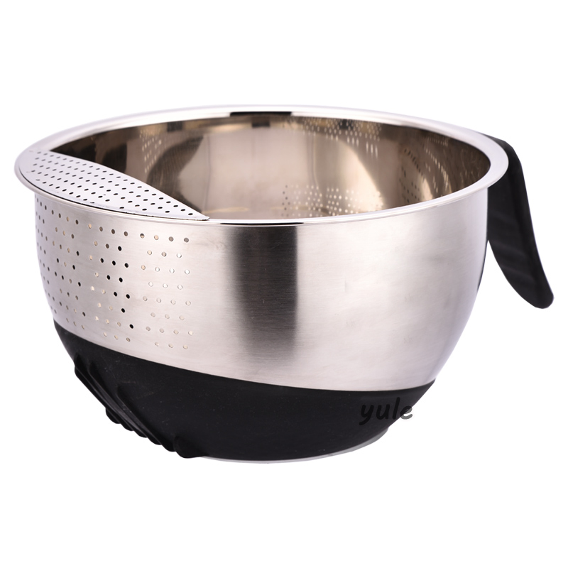 Hot Sale Fruit Wash Tool Staninless Steel Multi-Function Kitchenware for Rice Washing