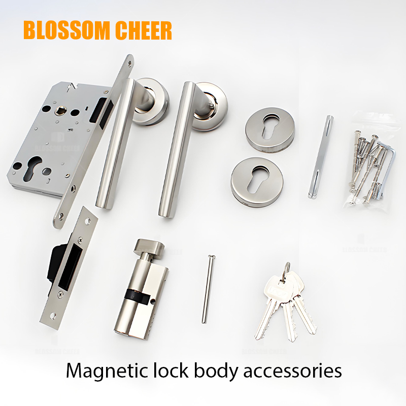 Mortise Heavy Duty Interior Door Strap Outdoor Switch Body Magnetic Key Lock