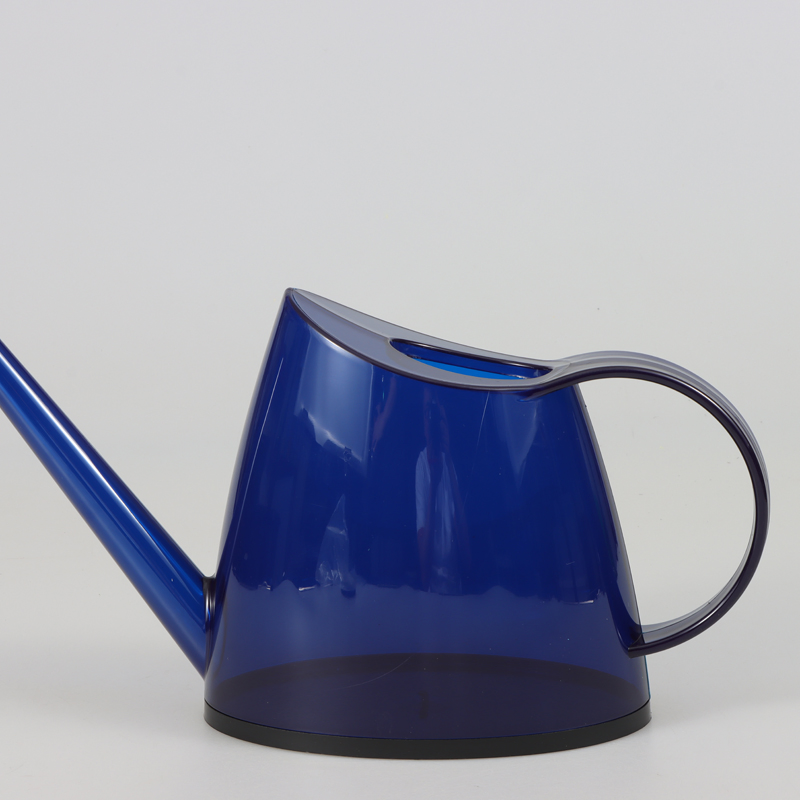 Garden Accessories Wholesale Plastic Transparent Long Spout Watering Can 1.2L Kettle for Plants