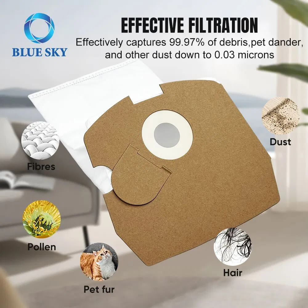 Wholesale Vacuum Cleaner Parts, Filter Vacuum Bags Compatible with Clean Obsessed Co711 Perfect C105 Commercial Canister, Factory Price and Stable Supply