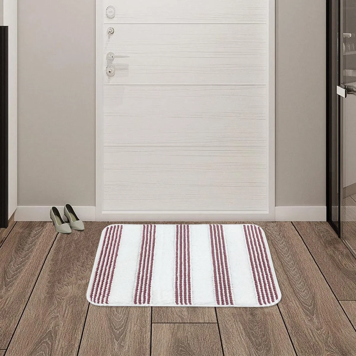 Non-Slip Highly Absorbent Door Soft Chenille Mat and Pet Rug