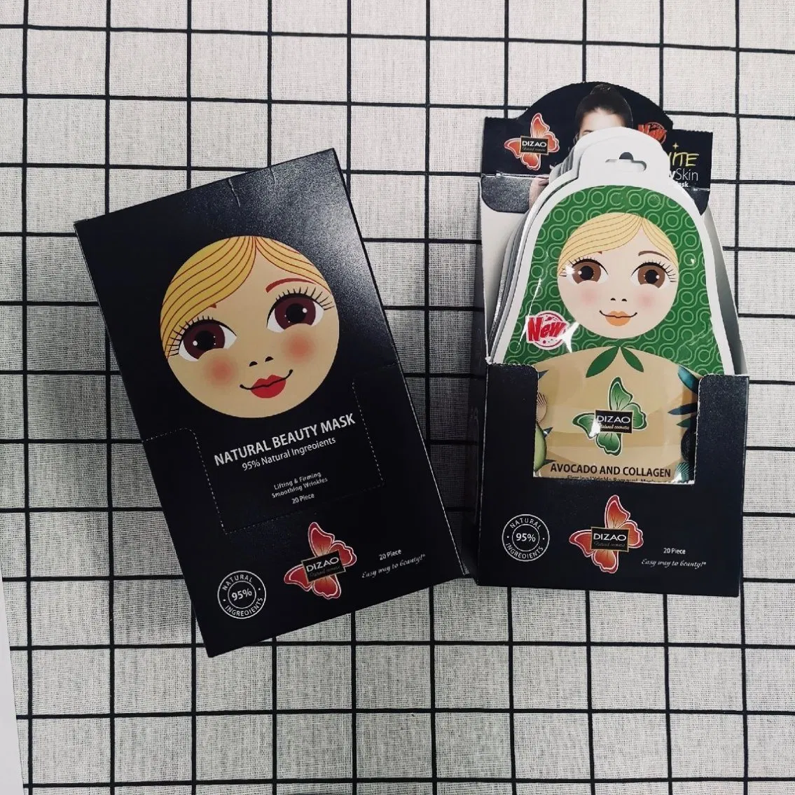 Ginseng and Collagen Whitening Moisturizing Mask