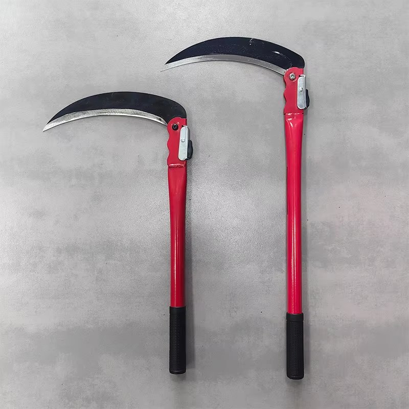 Agricultural Farming Tools Rice Harvesting Grass Weeding Sickle with Handle