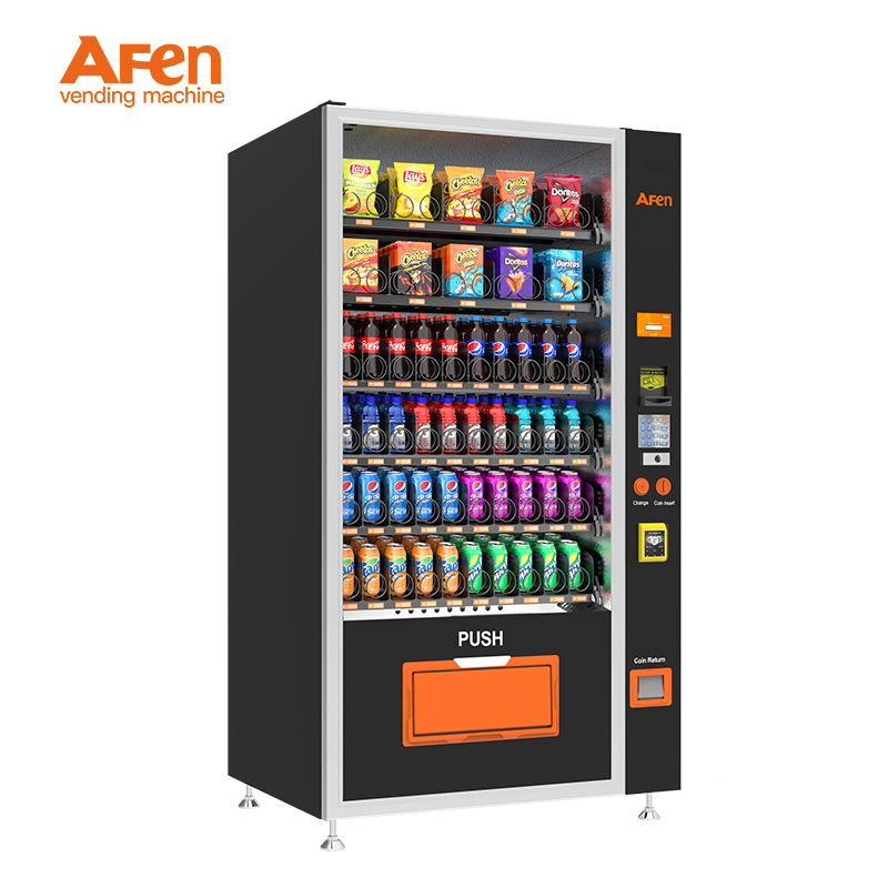 Afen Automatic Business Vending Machine Combo Snack and Drink Vending Machine Manufacturer