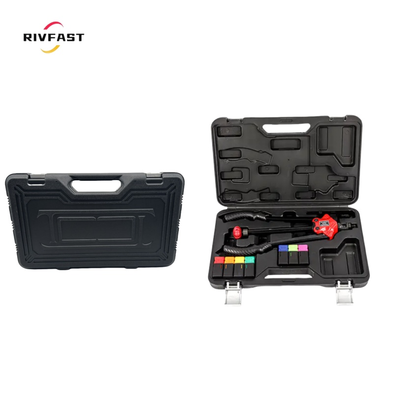 Thread Nuts Hand Tool Heavy Duty Hand Riveter Kit with Interchangeable Mandrels and Nosepieces Bt610