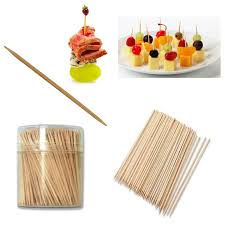 Disposable Bamboo Toothpicks, Bamboo Dental Toothpick with Plastic Containers