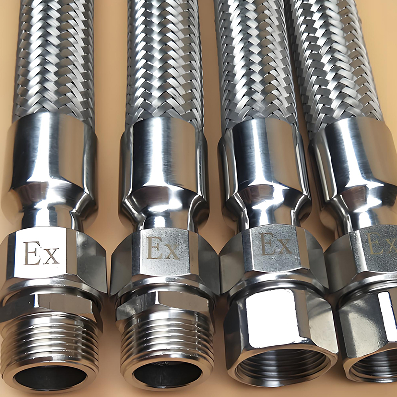High Pressure Metal Braided Hose SS304 Stainless Steel Flexible Pipe/Hoseetal Hose