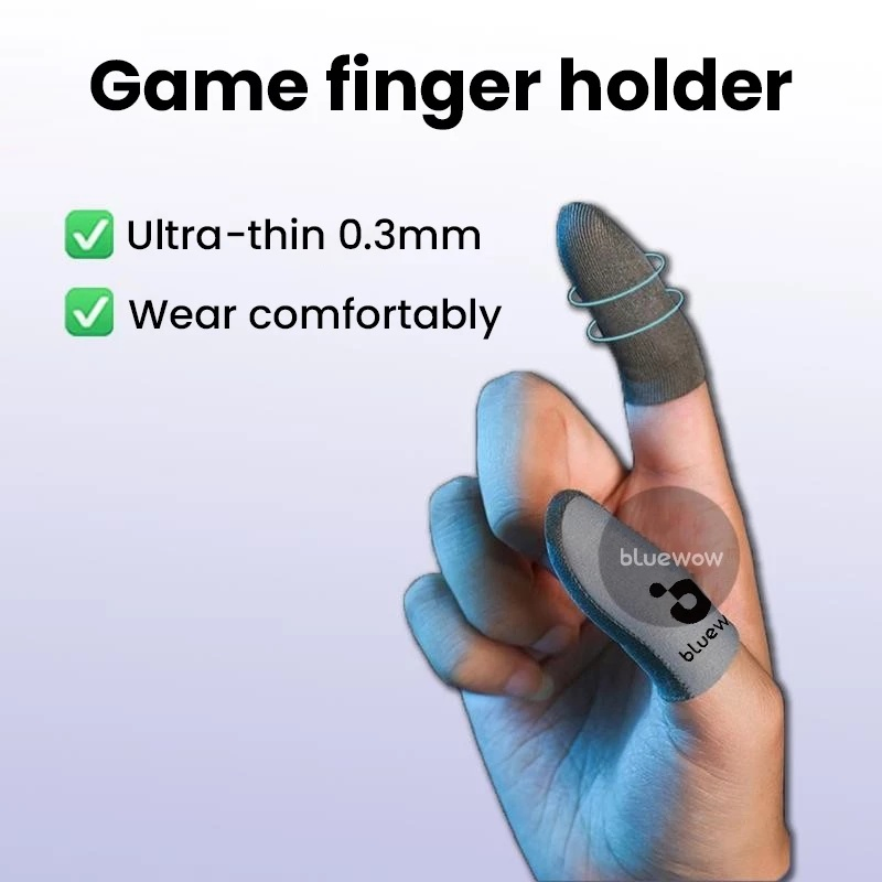 Pubg Finger Sleeves for Game Silver Fiber Finger Socks Newly Hot Selling