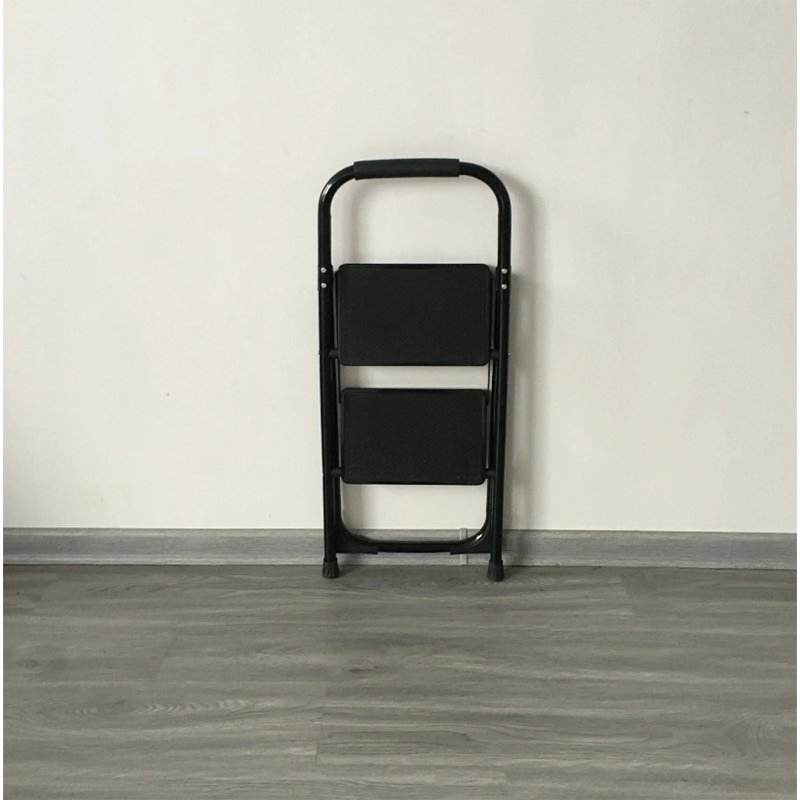 Factory Hot Selling Home Use 2 Steps Folding Steel Ladders for 150kgs