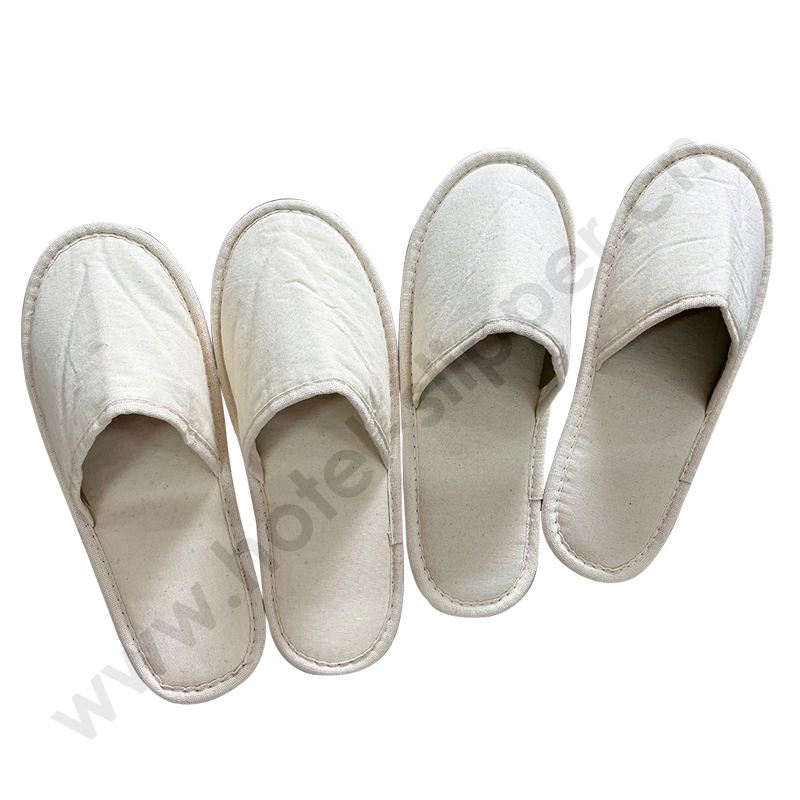 Disposable Hotel Cotton Slipper Eco-Friendly Straw Sole Slippers