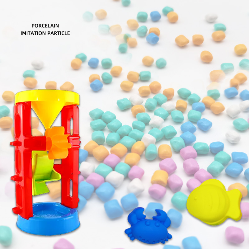Porcelain Granules for Landscape Paving Theme Parks Machinery Surfaces Industrial Flooring