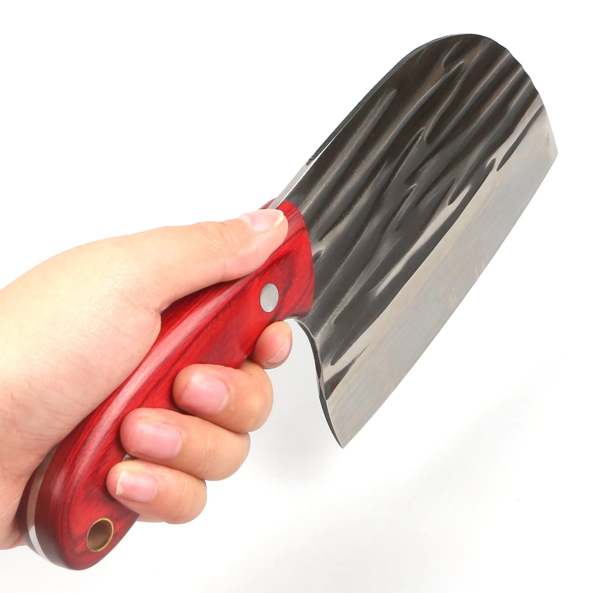 `Hand Forged Meat Cleaver Kitchen Chef Knife Outdoor Butcher Knife (SE-C01)