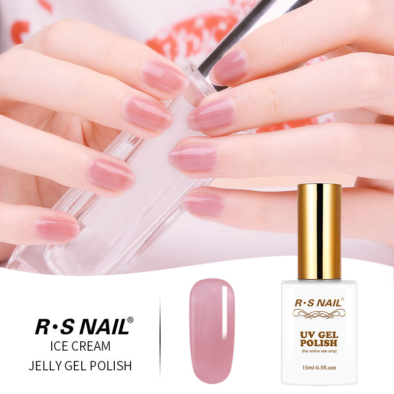 R. S Nail Free Samples Transparent Clear 120 Colors UV Gel Nail Polish Kit