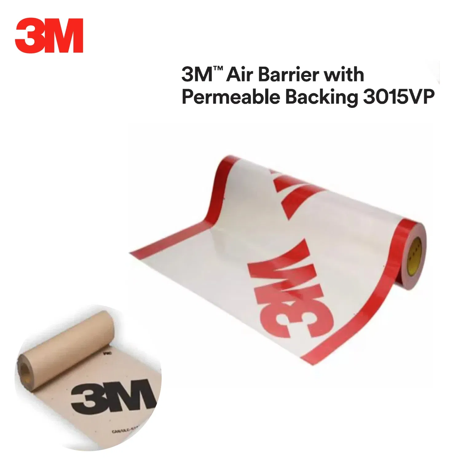 3m Air Barrier Membrane for Durable Self-Adhered Construction Use