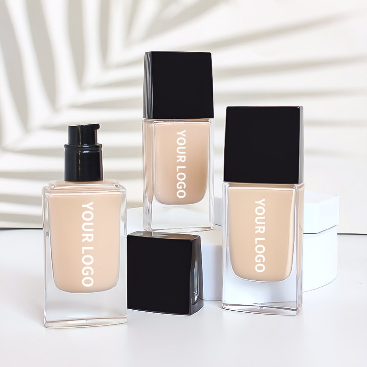 Full Coverage Concealer, Oil-Control Whitening Foundation, Waterproof Sunscreen Cream for All Skin Types