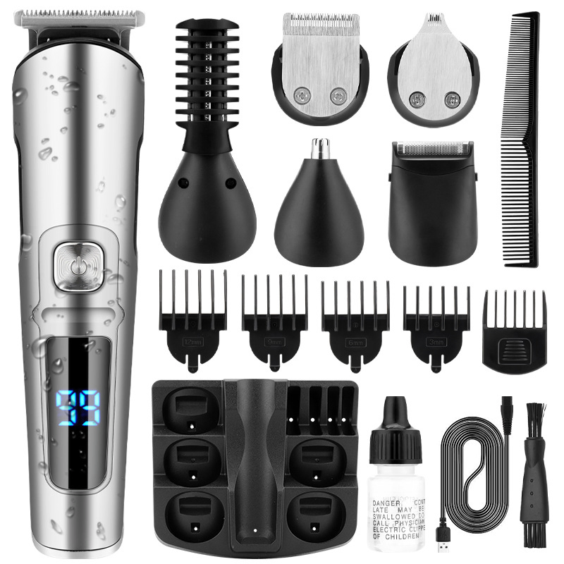 Hot Sale Men's Multi-Function Barber Household Shaving Electric Push Clipper Shaver