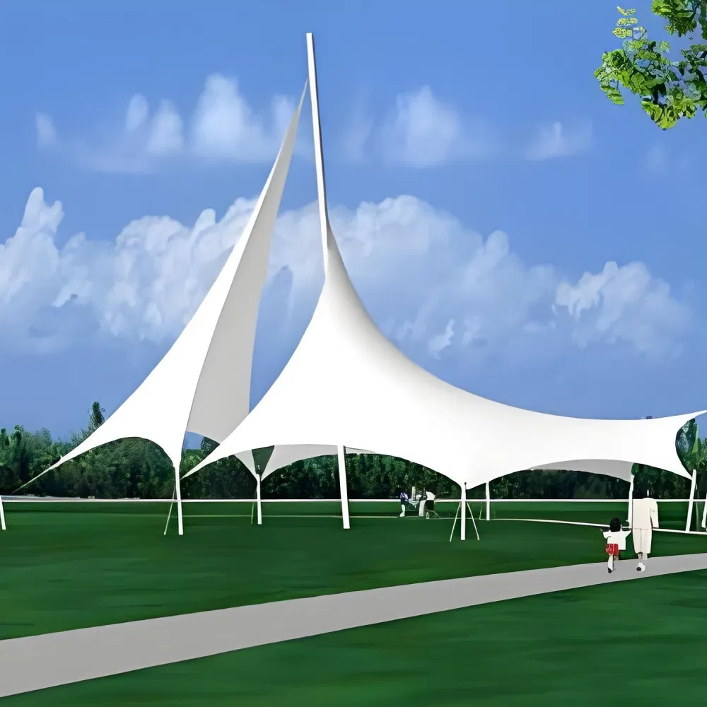 China Direct Factory Price Membrane Structure Landscape Shelter Supply & Install