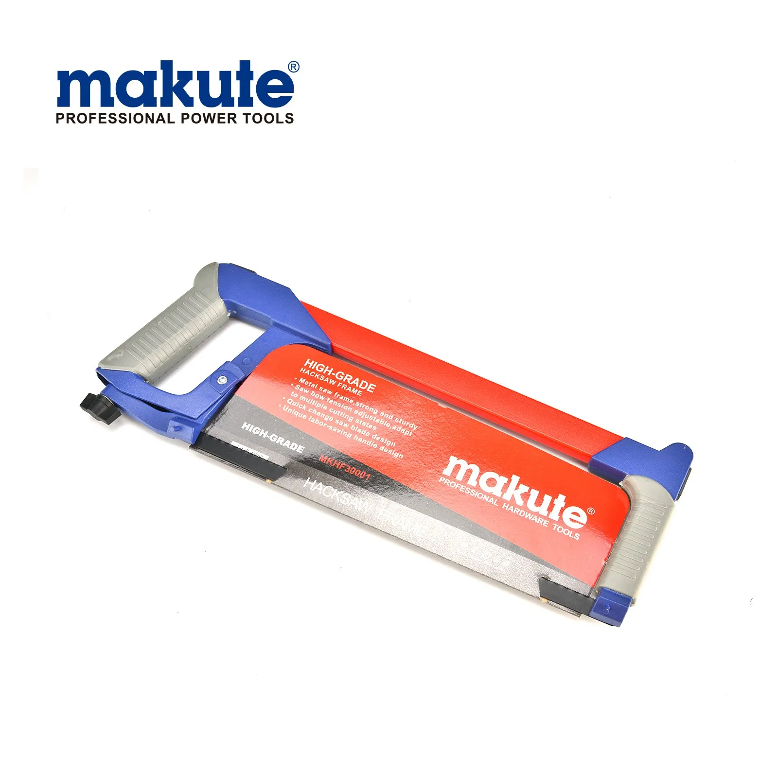 300mm 12" Aluminum Adjustable Plastic Sprayed Round Pipe Hacksaw Frame Mkhf30001