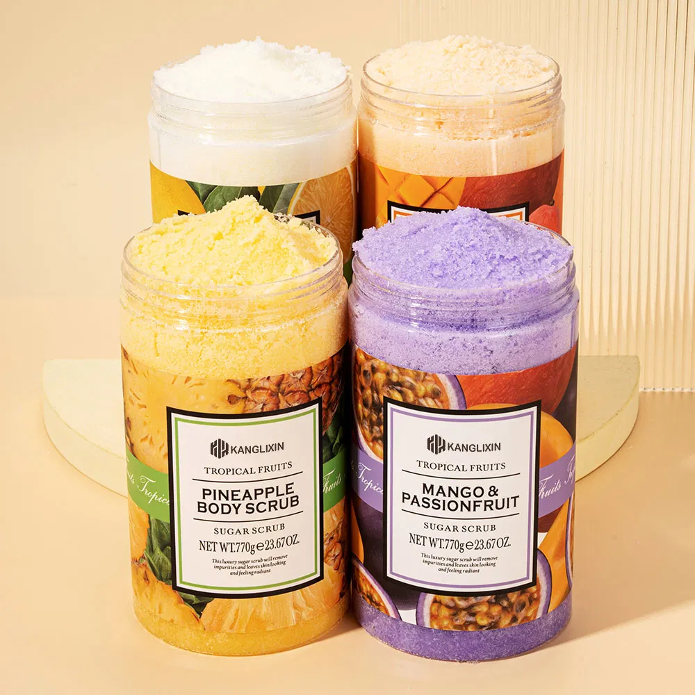 OEM Professional Vegan Body Exfoliating Skin Smoothing SPA Body Scrub