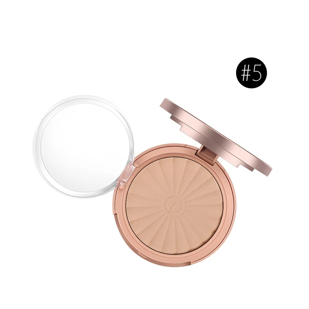 Otwo42 Powder Pressed Powder Custom Logo Private Label Face Makeup Compact Powder Highlighter Foundation Pressed Setting Powder