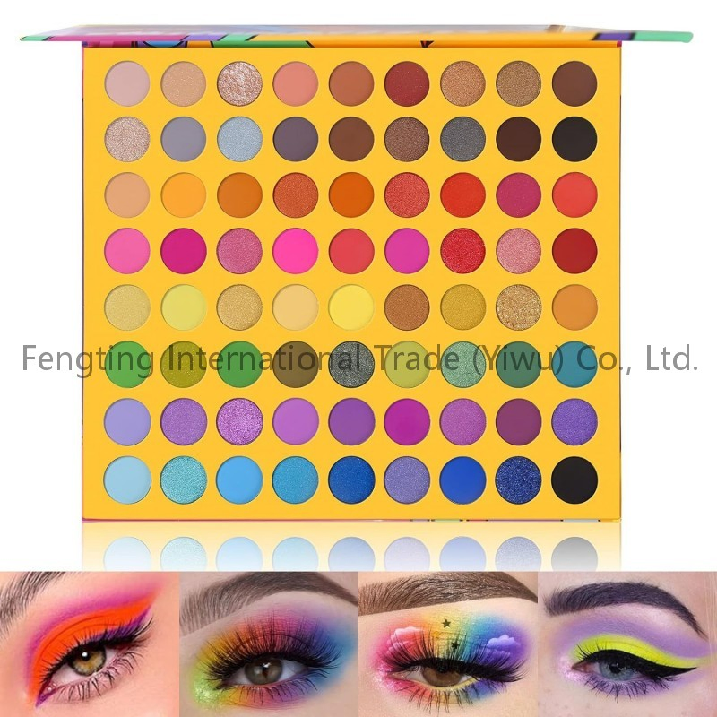 Eyeshadow Palette 72 Colors American Eyeshadow Kit Lote De Maquillaje Makeup Gift Set Unique Spring Eyeshadow Palette