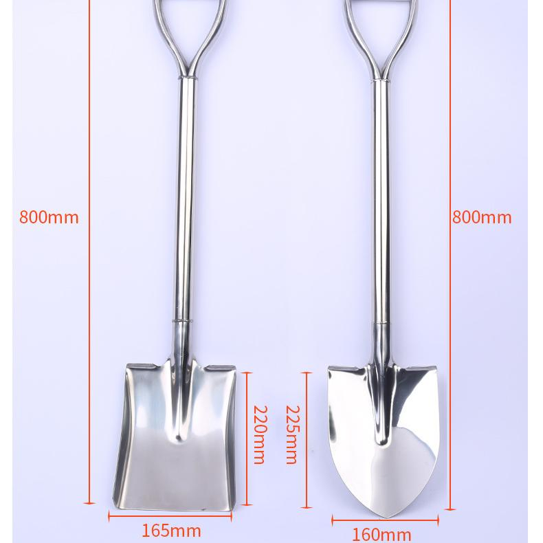 Stainless Steel Garden Shovel – Heavy Duty Digging Spade for Planting & Landscaping