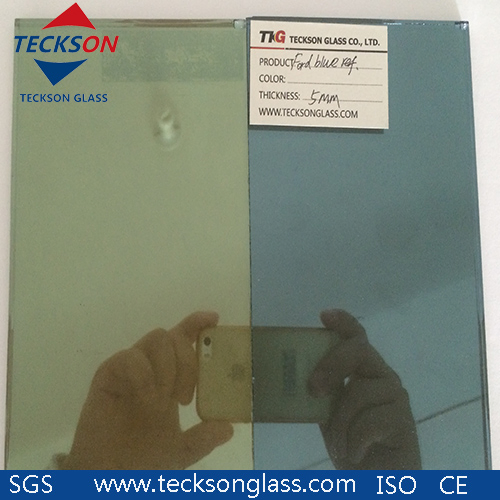 5mm Euro Bronze Colour Reflective Coated Float Glass for Building