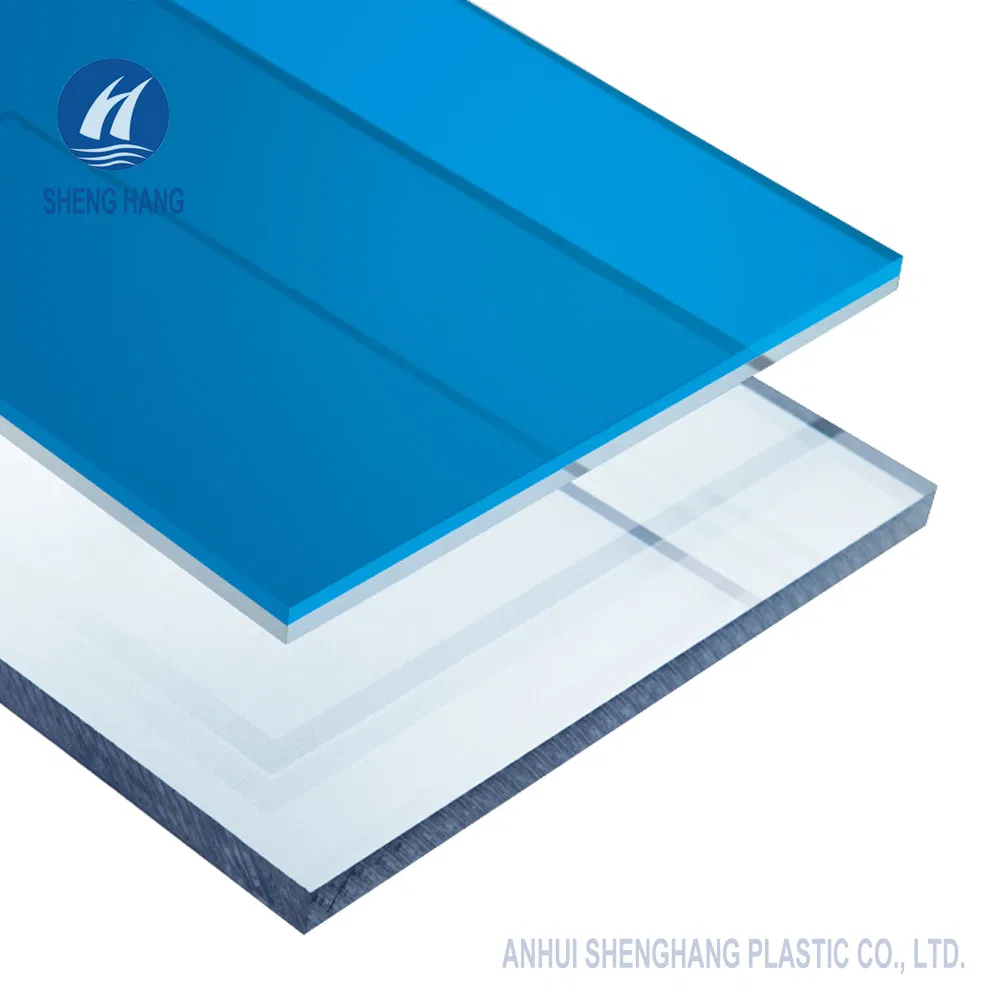 3mm 4mm 5mm 6mm Anti-UV Transparent Polycarbonate Solid Sheet