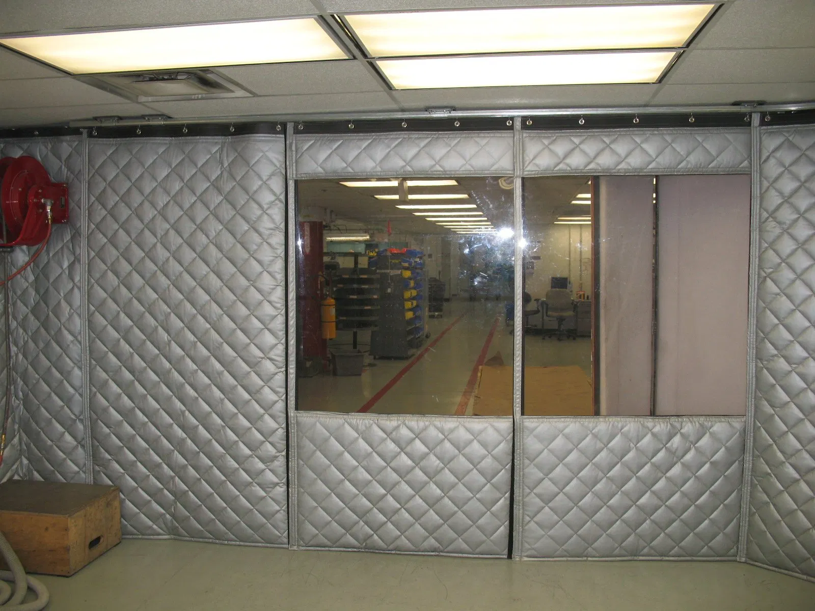 Litong Waterproof PVC Tarpaulin Decibel Control Acoustic Fence Panel Sound Barrier Insulation