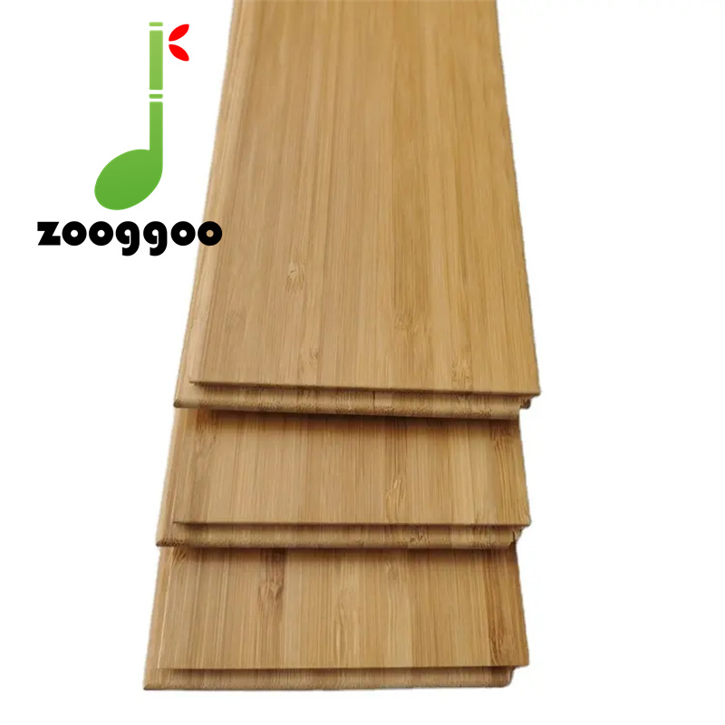 Eco Forest Vertical Carbonized Natural Solid Bamboo Flooring Parquet Laminate Bamboo Flooring