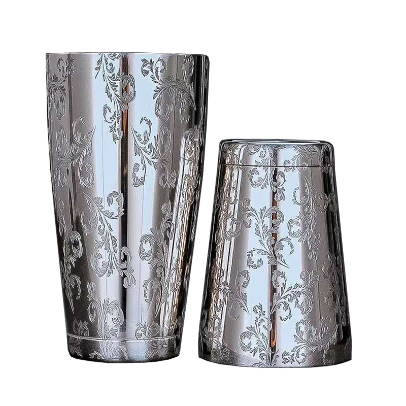 Stainless Steel Bar Tools Wine Mug Cocktail Shaker Set