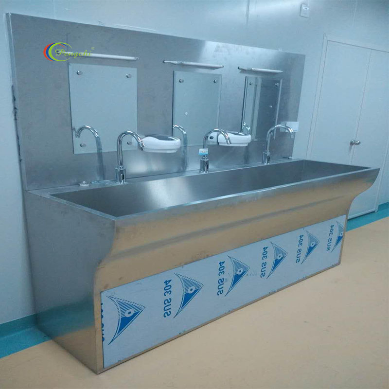 Anti-Slip Countertop Operating Room Medical Handwashing Sink for Staff Safety