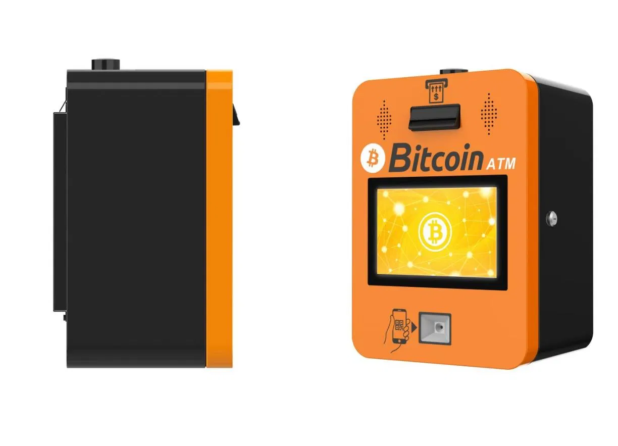 Crypto Payment ATM Kiosk Currency Exchange Payment Kiosks with Cash Acceptor Note Dispenser