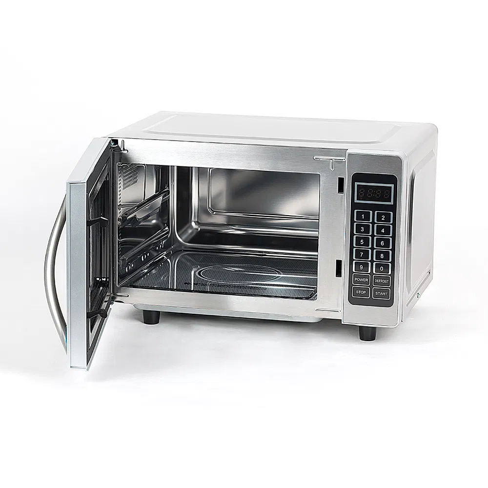 Wholesale 25L Fast Heating Stainless Steel Cavity Commercial Microwave Oven