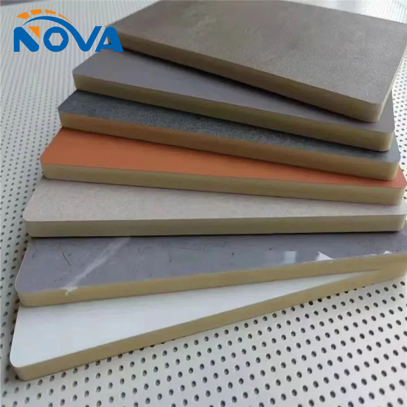 Bamboo Charcoal Wood Veneer Marble Bamboo Wood Fiber Wall Panel