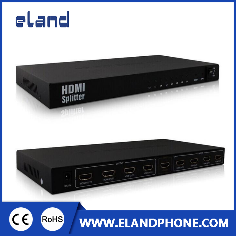 Разветвитель HDMI 1x8 с поддержкой всех аудиоформатов