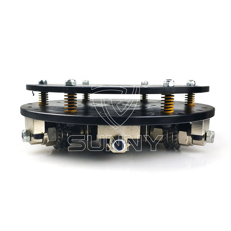 Бушхаммерная тарелка 300 мм, 6 роликов, для камня и бетона