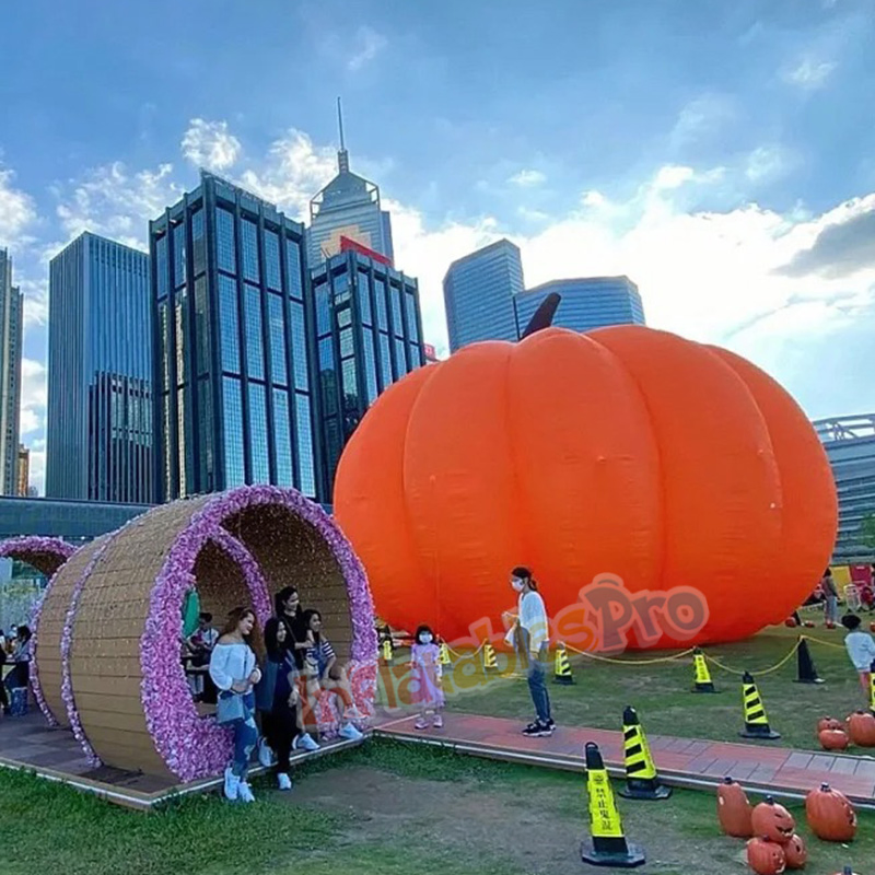 Giant Inflatable Pumpkin for Halloween Decorations
