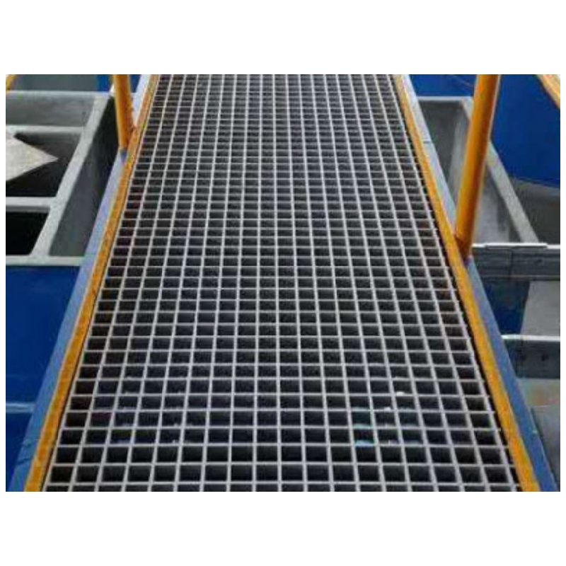 UV Stabilized Fiberglass Flat Grating with Fire Retardant Properties for Outdoor Use