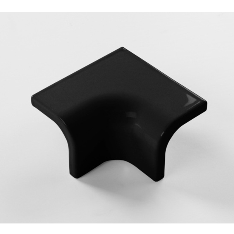 Kitchen Tiles Accessories Black Ceramic Tile Corner Trims