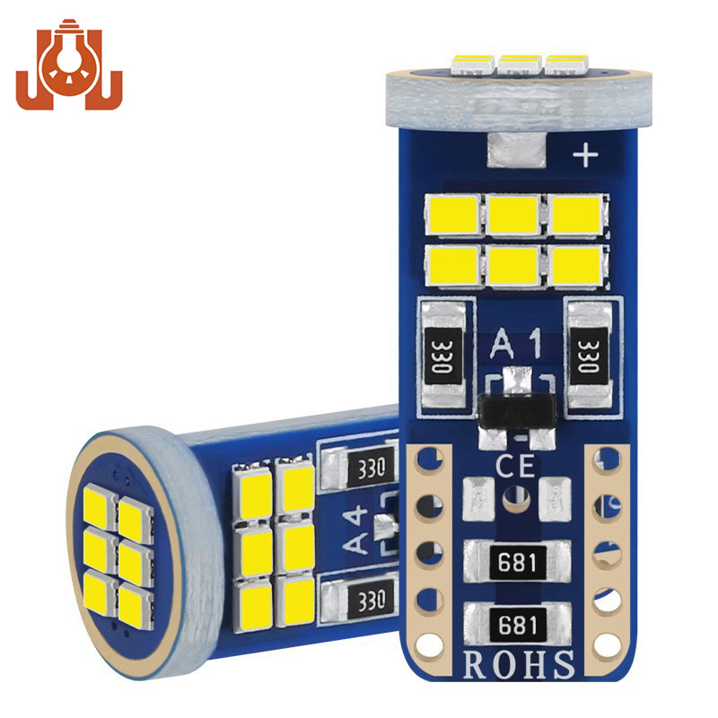 Светодиодная лампа T10 W5W для салона автомобиля