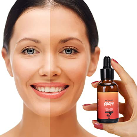 Aixin 30ml Tanning Drops Private Label Sunless Self Tanning Drops Self Tanning Drops for Face and Body Tanning Drops