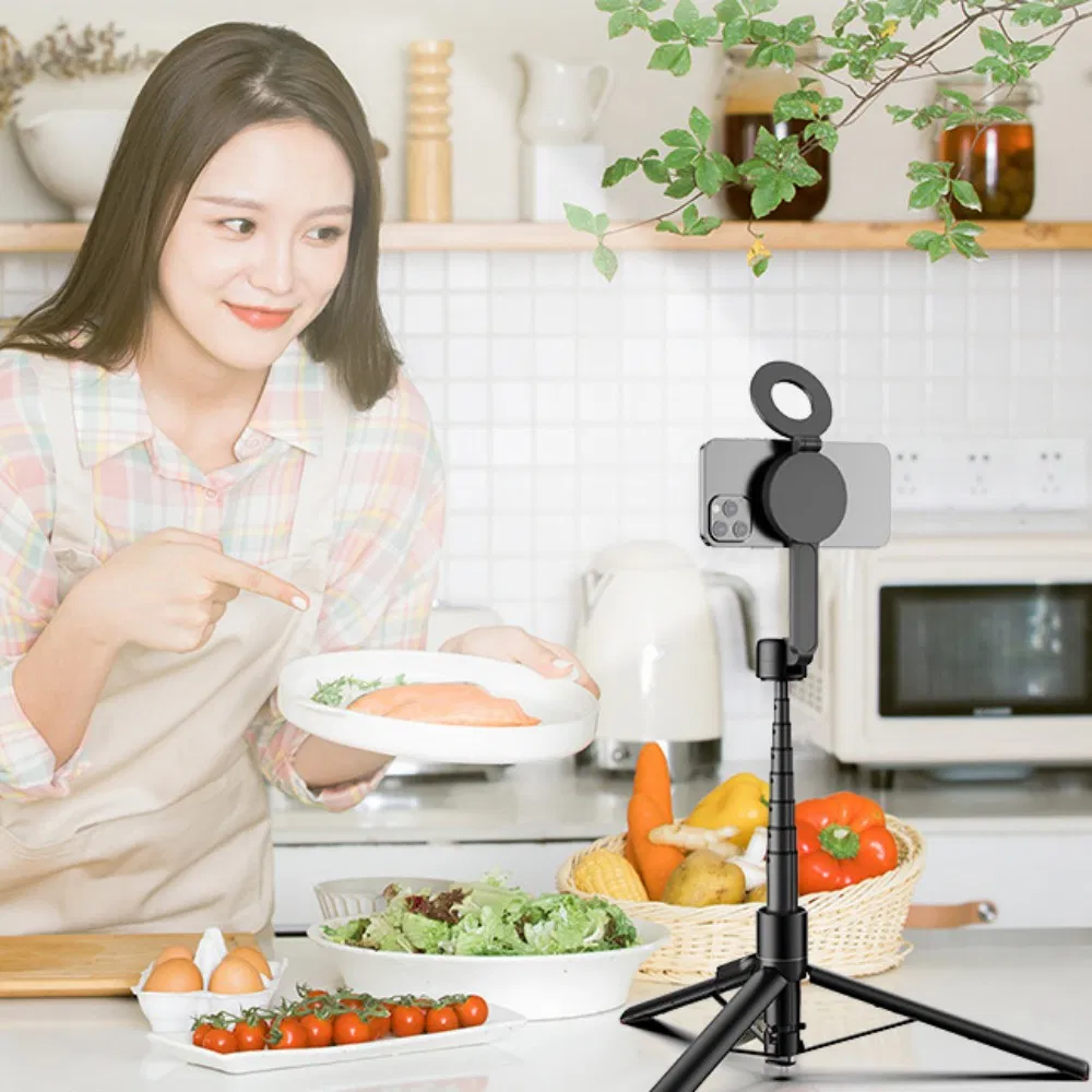 Магнитный монопод-штатив с выдвижной ручкой