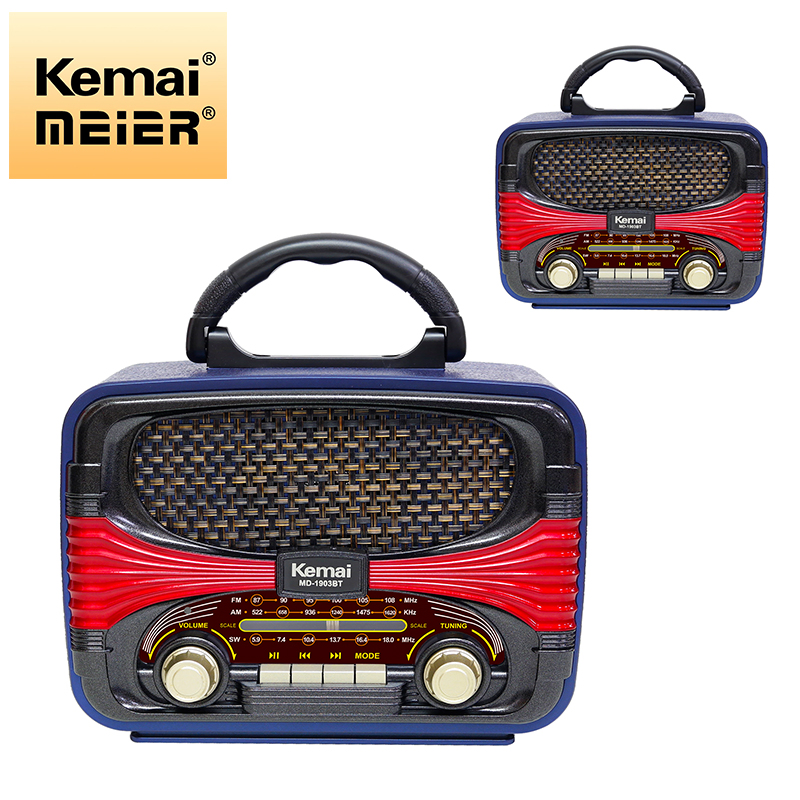 Hot Selling Wooden Stereo Radio with Bluetooth USB Function Sound Quality Vintage Wooden Box Brand Radio